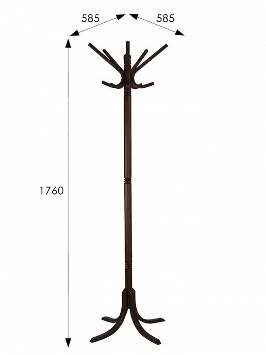 Вешалка-стойка В 8Н ML_4630216192716