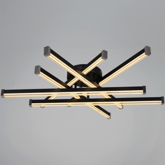 Потолочная светодиодная люстра Reluce 63090-0.3-06 BK