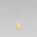 Подвесной светильник Eurosvet Piccolo 50248/1 LED золото a061426