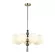 Люстра на штанге Odeon Light Palle 5405/7, Золото, Белый, Металл
