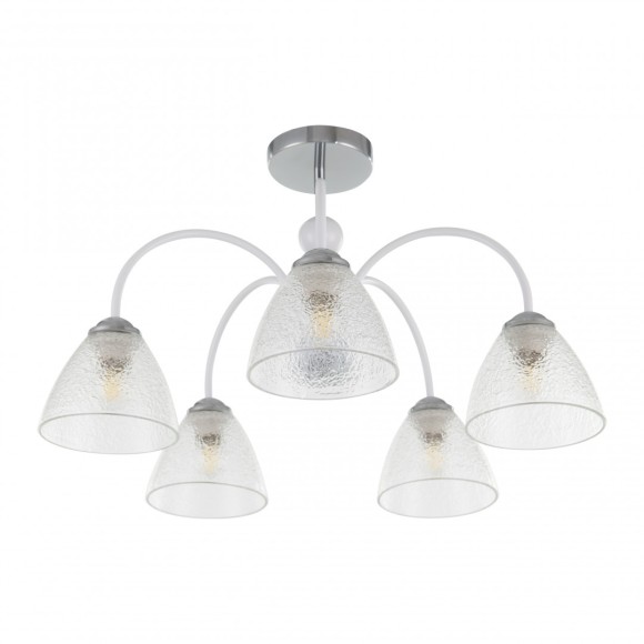 Люстра на штанге Arte Milano Napoli 321410/5 CR+WH