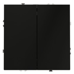 Выключатель двухклавишный Voltum S70 VLS020108