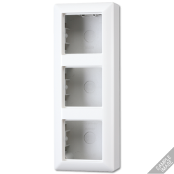 Коробка трехместная Jung AS583AW