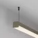 Профиль с экраном Arlight LINE-D-3734-2000 TETRA OLIVE GREY+OPAL 055098, Серый, Алюминий, Россия