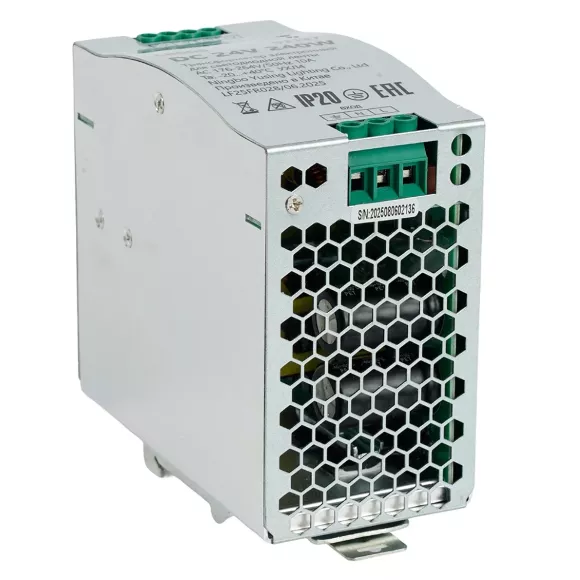 Трансформатор электронный на DIN-рейку Feron LB008 240W 24V IP20 52137 Трансформатор электронный на DIN-рейку Feron LB008 240W 24V IP20 52137