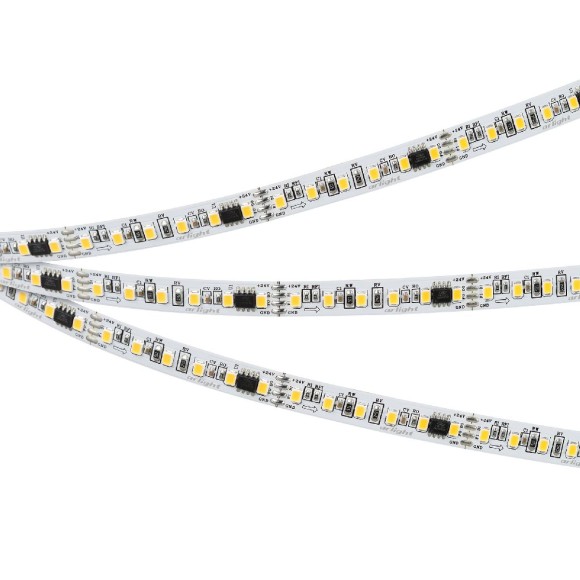 Светодиодная лента Arlight SPI-A120-10mm 24V Warm3000-PX6-BPT (11 W/m, IP20, 2835, 5m) 049436