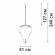Подвесная люстра Vitaluce V5893-9/10