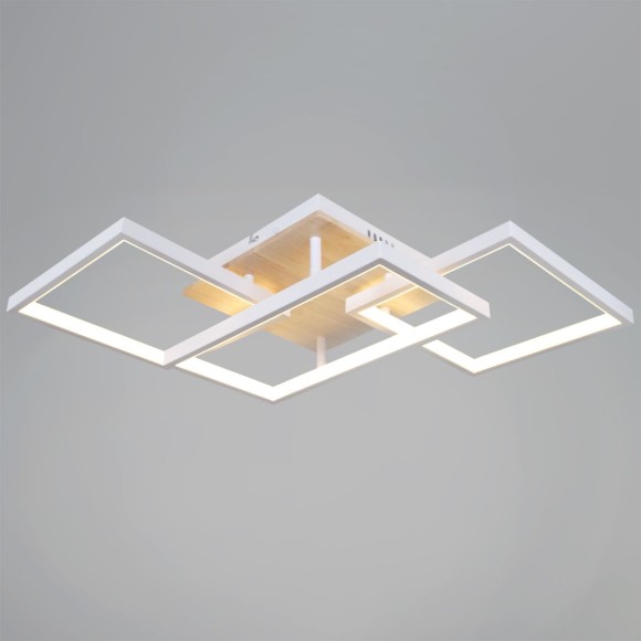 Потолочный светильник Reluce 49560-0.3-03 WH+WOOD