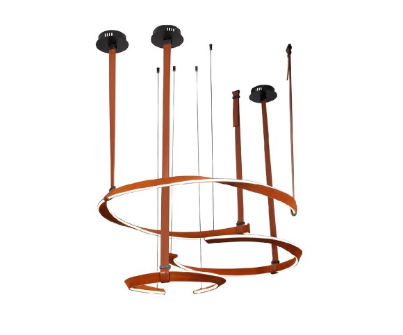 Подвесная светодиодная люстра Kink Light Маджена 07656-3A,04(3000K)