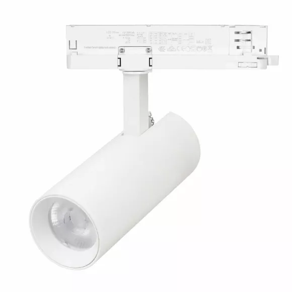 Трековый трехфазный светильник Arlight LGD-GERA-4TR-R74-20W Warm3000 (WH, 36 deg, 230V) 055167 Трековый трехфазный светильник Arlight LGD-GERA-4TR-R74-20W Warm3000 (WH, 36 deg, 230V) 055167