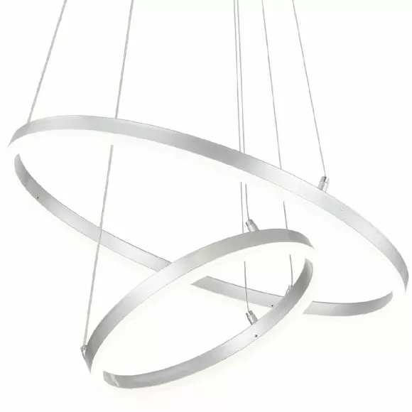 Подвесной светильник Escada Void 10254/2LED Silver APP, 3000, 4000 Подвесной светильник Escada Void 10254/2LED Silver APP, 3000, 4000