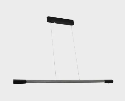 Линейный подвесной светильник Italline IT013-6020 black/silver 3000K