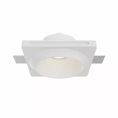 Встраиваемый светильник Maytoni Gyps Modern DL124-GU10-01-TRS-W