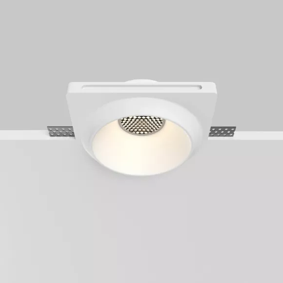 Встраиваемый светильник Maytoni Gyps Modern DL124-GU10-01-TRS-W Встраиваемый светильник Maytoni Gyps Modern DL124-GU10-01-TRS-W