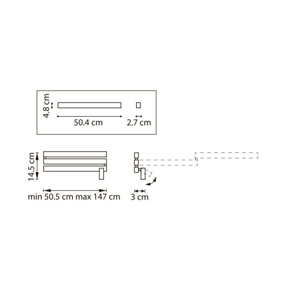 Настенный светильник Lightstar Dive 740647