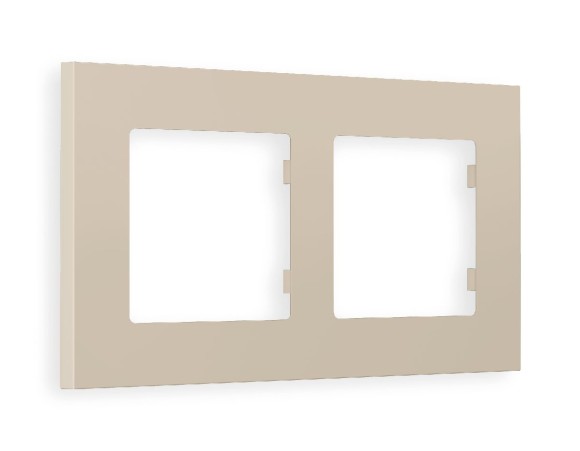 Рамка двухместная Ambrella Volt Qubi AF250362