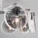 Потолочный светильник Eurosvet Gallo 70121/8 белый Smart a052339, Дымчатый, Металл, Стекло