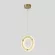 Подвесной светильник Crystal Lux DIEGO SP25W LED BRASS, светодиодный модуль