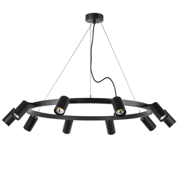 Подвесная люстра Lightstar Rullo (571020+214437-10) LR020370, Черный, Металл, Минимализм стиль