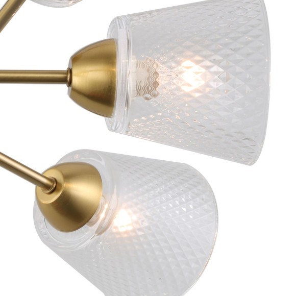 Люстра на штанге Escada Amarant 1104/6P Brass