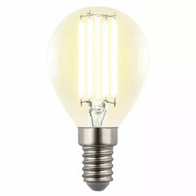 Лампа светодиодная филаментная Uniel LED-G45-4W/3000K/E14/CL GLY01TR UL-00011938