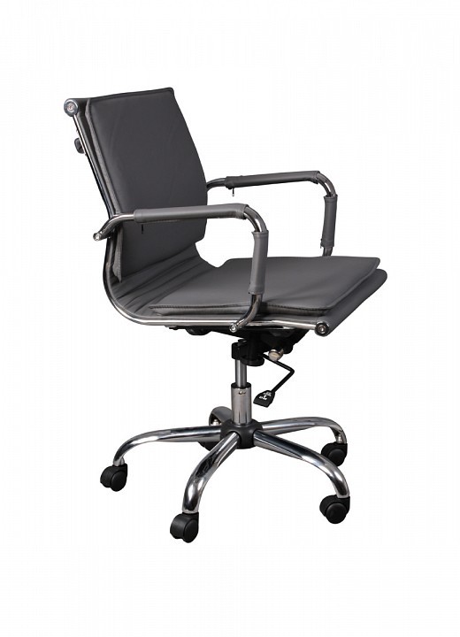 Кресло компьютерное Бюрократ CH-993-low серое BUR_CH-993low_grey