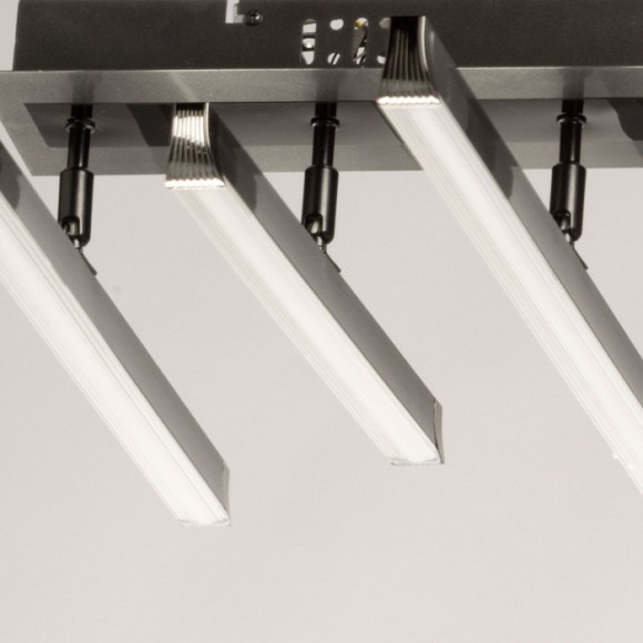 Потолочная светодиодная люстра с пультом управления De Markt Драйв 377014206