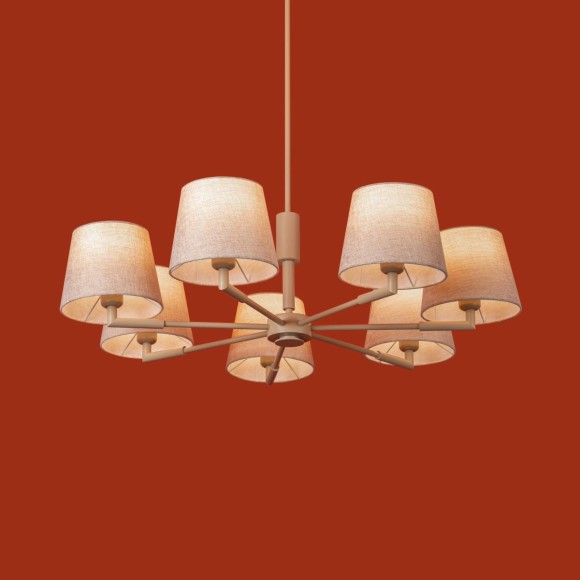 Люстра на штанге Freya Butler FR2057PL-07BG