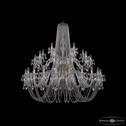 Подвесная люстра Bohemia Ivele Crystal 1402/24+12+6/530/2d G