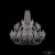 Подвесная люстра Bohemia Ivele Crystal 1402/24+12+6/530/2d G