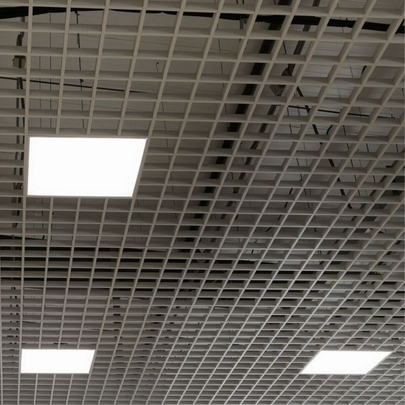 Встраиваемая светодиодная панель Uniel ULP-6060 40W/4000К IP40 GRILYATO OPAL WHITE UL-00011101