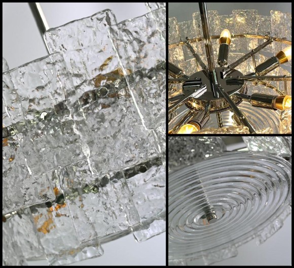 Подвесная люстра Delight Collection BRCH9161WG nickel