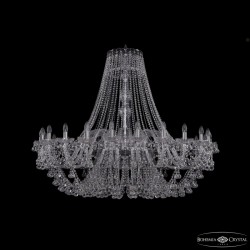 Подвесная люстра Bohemia Ivele Crystal 1409/24/530 Ni