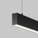 Линейный подвесной светильник Maytoni Technical 4000K 35x67 (Черный, 1 м) LL312044