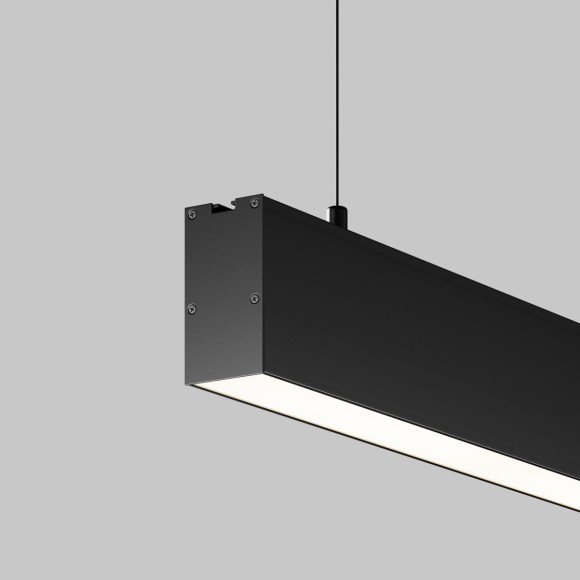 Линейный подвесной светильник Maytoni Technical 4000K 35x67 (Черный, 1 м) LL312044