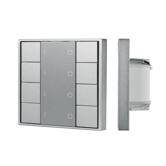 Кнопочная панель Arlight DALI-201-23-4G-DIM-DT6-IN Silver (BUS, Frame) 048185
