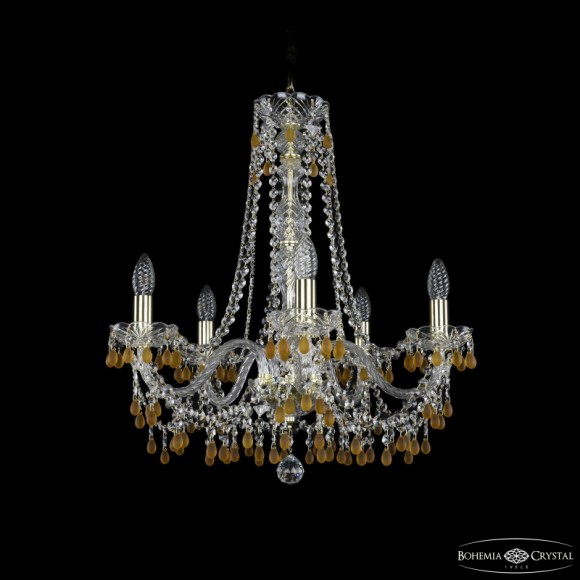 Подвесная люстра Bohemia Ivele Crystal 1410/5/195/h-60 G V1003