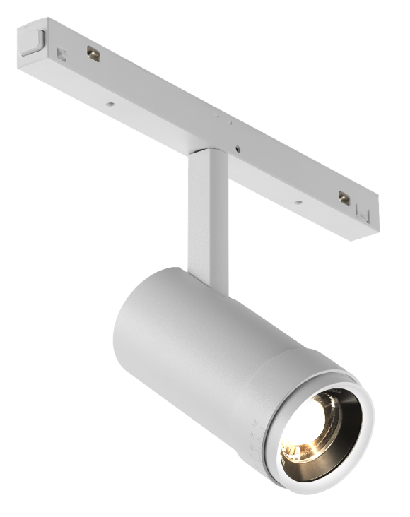 Трековый магнитный светильник iLedex Vision ZOOM 4822-020-D47-10W-10/60DG-4000K-WH