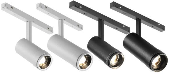 Трековый магнитный светильник iLedex Vision ZOOM 4822-020-D47-10W-10/60DG-4000K-WH