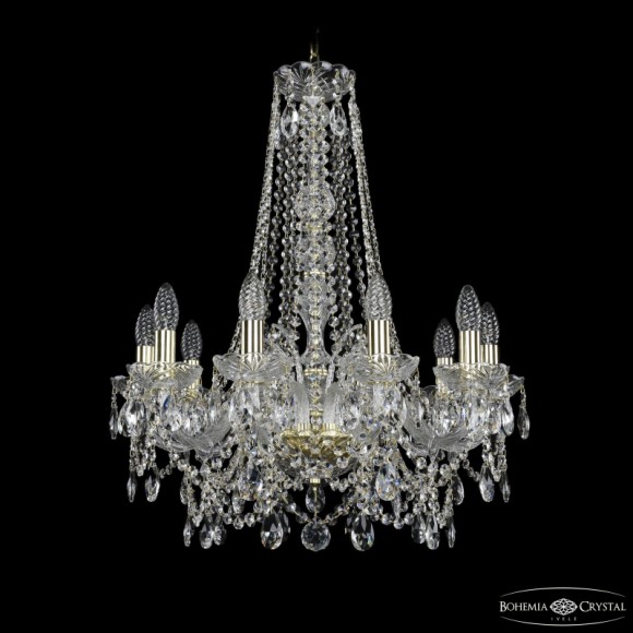 Подвесная люстра Bohemia Ivele Crystal 1411/10/195/h-70 G