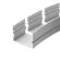 Профиль Arlight FANTOM-BENT-W21-SIDE-2000 ANOD (Алюминий) 064492, крупный план