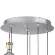 Подвесная люстра Lightstar Belle 814069, Хром, Разноцветный, Теплый белый