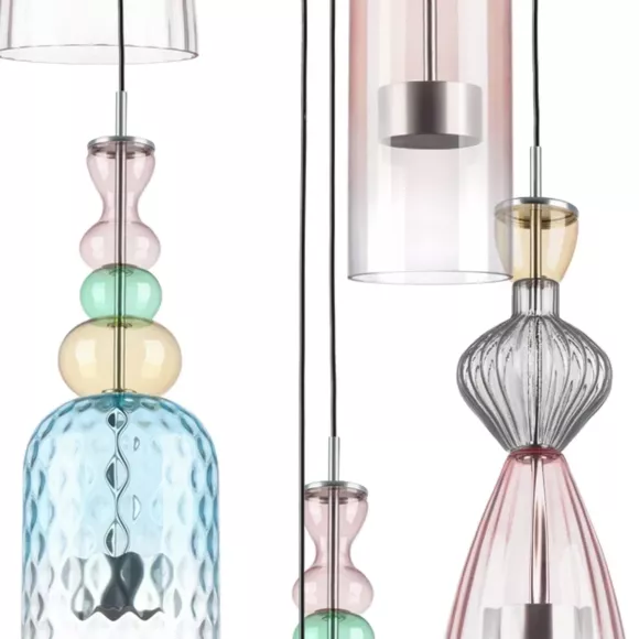 Подвесная люстра Lightstar Belle 814069, декоративные элементы крупным планом Подвесная люстра Lightstar Belle 814069, декоративные элементы крупным планом