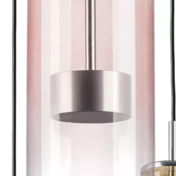Подвесная люстра Lightstar Belle 814069, Хром, Разноцветный, Теплый белый, декоративные элементы крупным планом Подвесная люстра Lightstar Belle 814069, Хром, Разноцветный, Теплый белый, декоративные элементы крупным планом