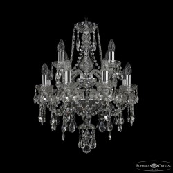 Подвесная люстра Bohemia Ivele Crystal 1415/8+4/165/2d Ni