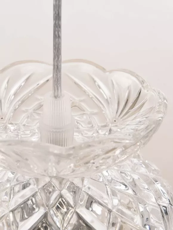 Подвесной светильник Bohemia Ivele Crystal 14781P/16 Ni Drops, Никель, Прозрачный, Металл, крупный план Подвесной светильник Bohemia Ivele Crystal 14781P/16 Ni Drops, Никель, Прозрачный, Металл, крупный план