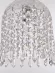 Подвесной светильник Bohemia Ivele Crystal 14781P/16 Ni Drops, декоративные элементы крупным планом