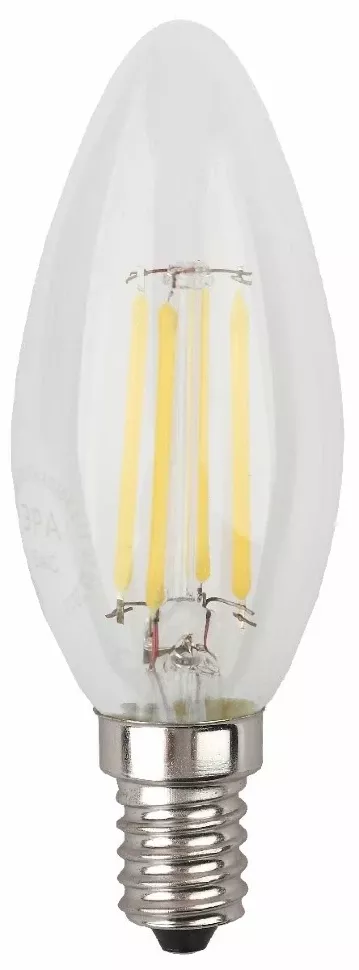 Лампа светодиодная Эра E14 7W 4000K F-LED B35-7W-840-E14 Б0027943, Нейтральный белый, Россия