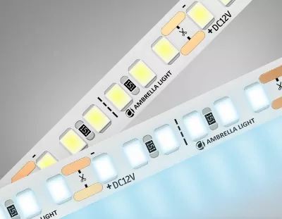 Светодиодная лента Ambrella Light LED Strip 12В 2835 14,4Вт/м 6500K 5м IP20 GS1303