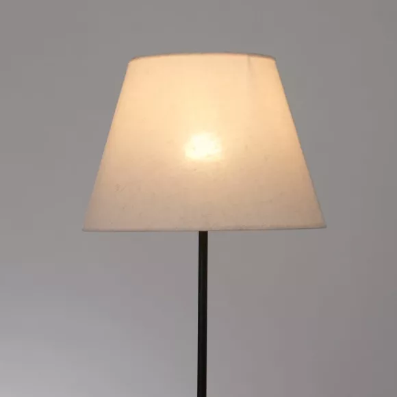 Торшер Arte Lamp Alea A5068PN-1BK, Черный, Бежевый, Металл Торшер Arte Lamp Alea A5068PN-1BK, Черный, Бежевый, Металл